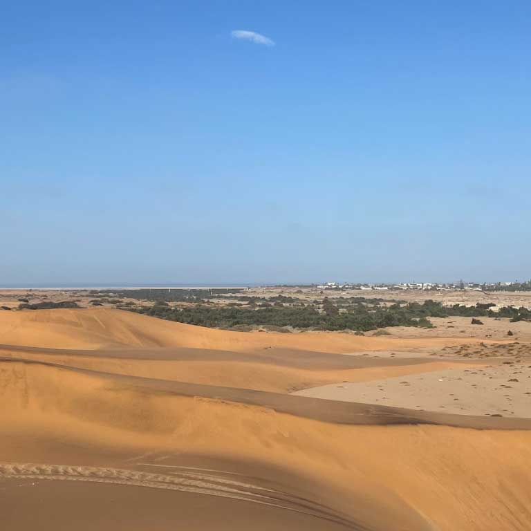 Swakomund River in the Namib Desert